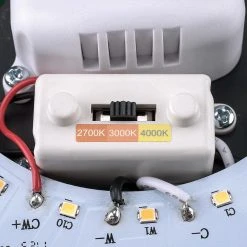 11 in. 1-Light Round Black LED Outdoor Flush Mount 2700K 3000K 4000K Entryway Deck Patio 120-277V 830 Lumens Wet Rated by Hampton Bay 14 11 in. 1-Light Round Black LED Outdoor Flush Mount 2700K 3000K 4000K Entryway Deck Patio 120-277V 830 Lumens Wet Rated by Hampton Bay -Hampton Bay Sales 11in black hampton bay outdoor flush mount lights 54471291 1d 1000