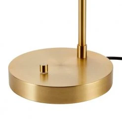 Frazier 21.5 in. Antique Brass Table Lamp with USB Port by Hampton Bay -Hampton Bay Sales antique brass hampton bay table lamps af47012u 1d 1000