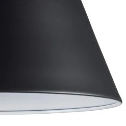 Finley 8 in. 1-Light Black and Brass Semi-Flush Mount Kitchen Ceiling Light Fixture with Metal Shade by Hampton Bay 17 Finley 8 in. 1-Light Black and Brass Semi-Flush Mount Kitchen Ceiling Light Fixture with Metal Shade by Hampton Bay -Hampton Bay Sales black and brass hampton bay flush mount lights kbj2091a bk ab 1f 1000