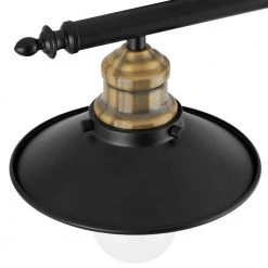 Glenhurst 2-Light Black and Brass Industrial Farmhouse Bathroom Vanity Light Fixture with Metal Shades by Hampton Bay 12 Glenhurst 2-Light Black and Brass Industrial Farmhouse Bathroom Vanity Light Fixture with Metal Shades by Hampton Bay -Hampton Bay Sales black and brass hampton bay vanity lighting hd 8002 bk br a0 1000