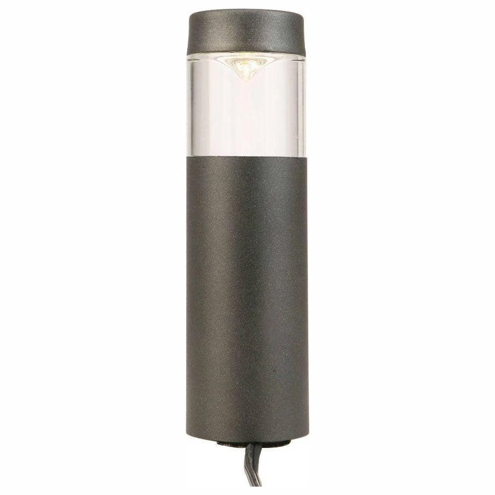 Helena Low-Voltage 10-Watt Equivalent Black Outdoor Integrated LED Round Landscape Path Bollard Light by Hampton Bay 10 Helena Low-Voltage 10-Watt Equivalent Black Outdoor Integrated LED Round Landscape Path Bollard Light by Hampton Bay - Image 10