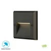 Black Integrated LED Deck Light by Hampton Bay