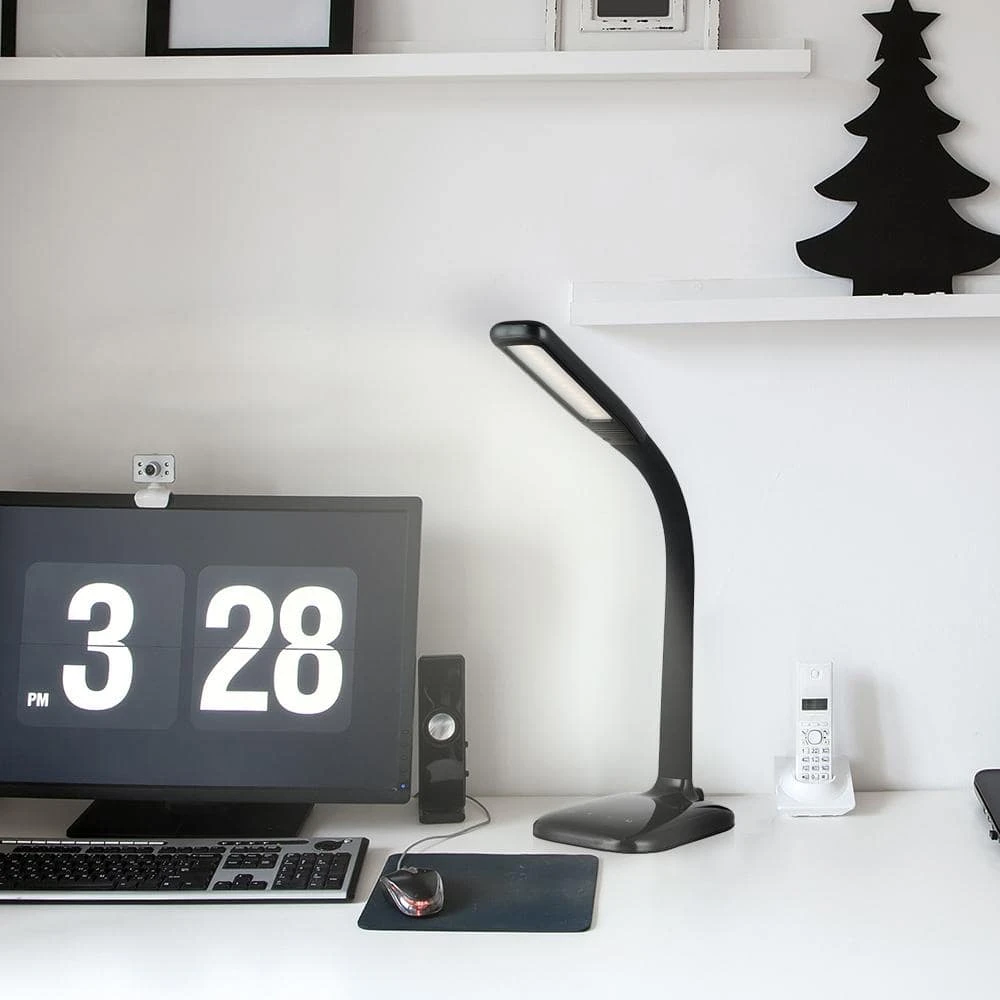 24 in. Black LED Desk Lamp with Advanced Control Features by Hampton Bay 8 24 in. Black LED Desk Lamp with Advanced Control Features by Hampton Bay - Image 8