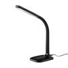 24 in. Black LED Desk Lamp with Advanced Control Features by Hampton Bay
