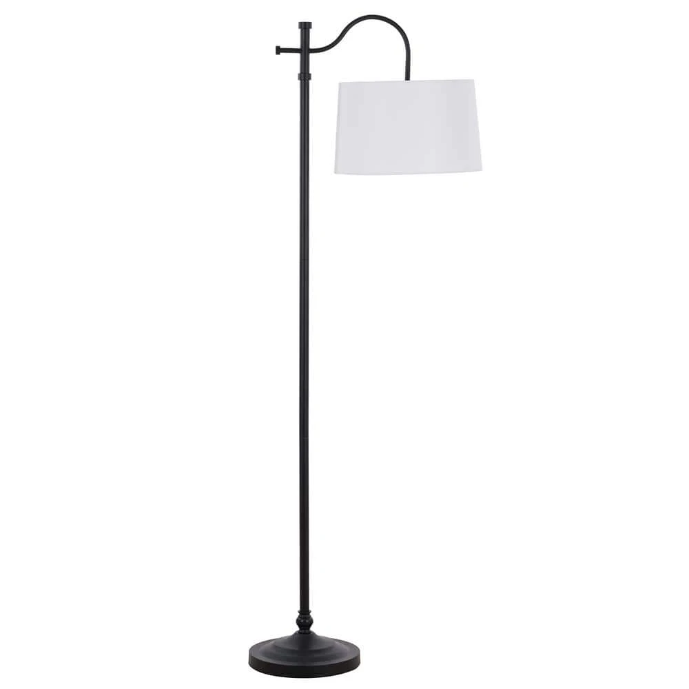 Carver 58 in. Black Downbridge Floor Lamp by Hampton Bay 7 Carver 58 in. Black Downbridge Floor Lamp by Hampton Bay - Image 7