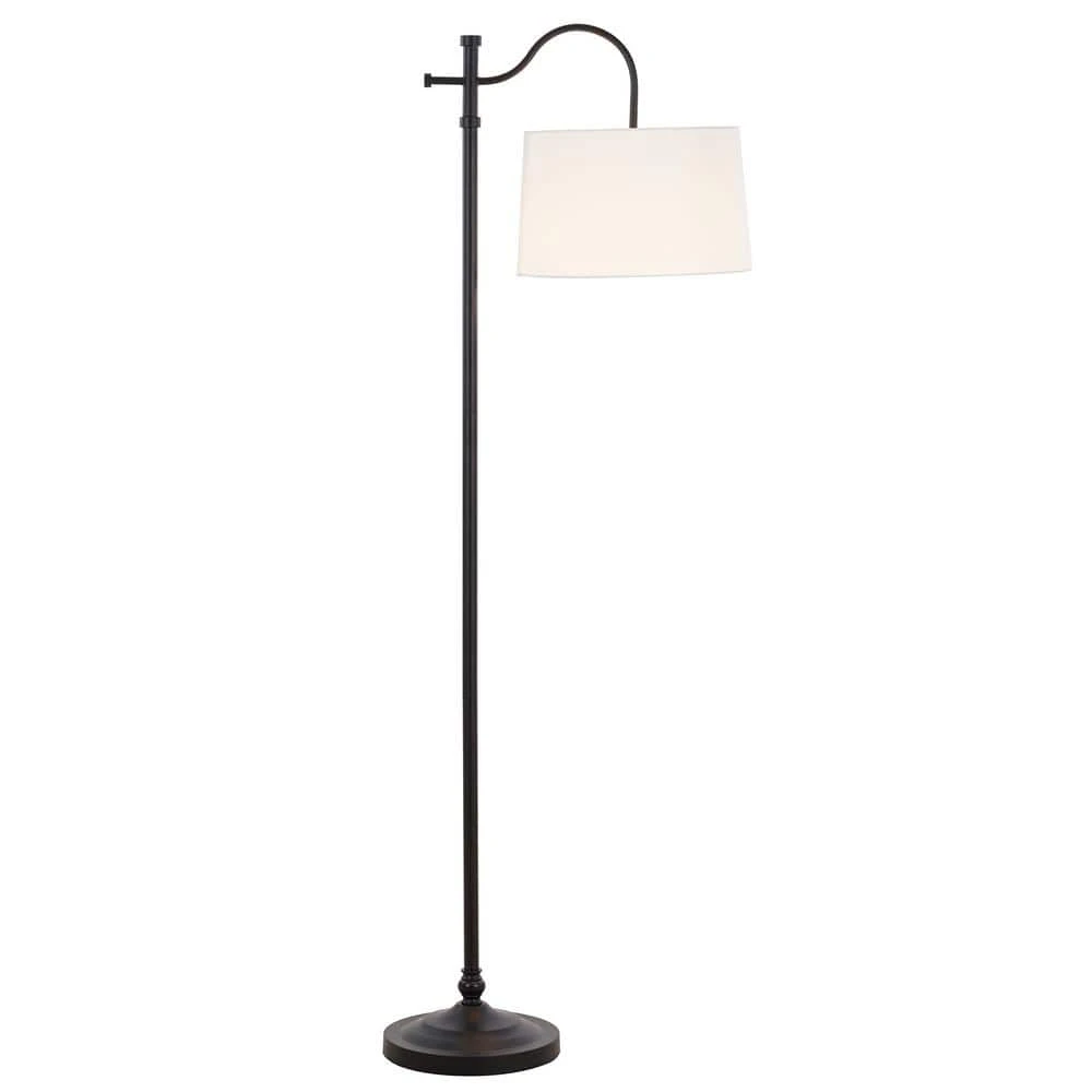 Carver 58 in. Black Downbridge Floor Lamp by Hampton Bay 6 Carver 58 in. Black Downbridge Floor Lamp by Hampton Bay - Image 6