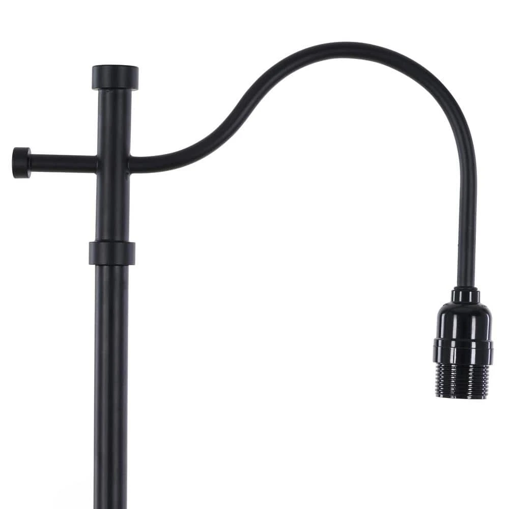 Carver 58 in. Black Downbridge Floor Lamp by Hampton Bay 10 Carver 58 in. Black Downbridge Floor Lamp by Hampton Bay - Image 10