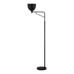 Elkton 61.25 in. Black Floor Lamp by Hampton Bay