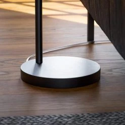 Elkton 61.25 in. Black Floor Lamp by Hampton Bay -Hampton Bay Sales black hampton bay floor lamps hdp15138 76 1000