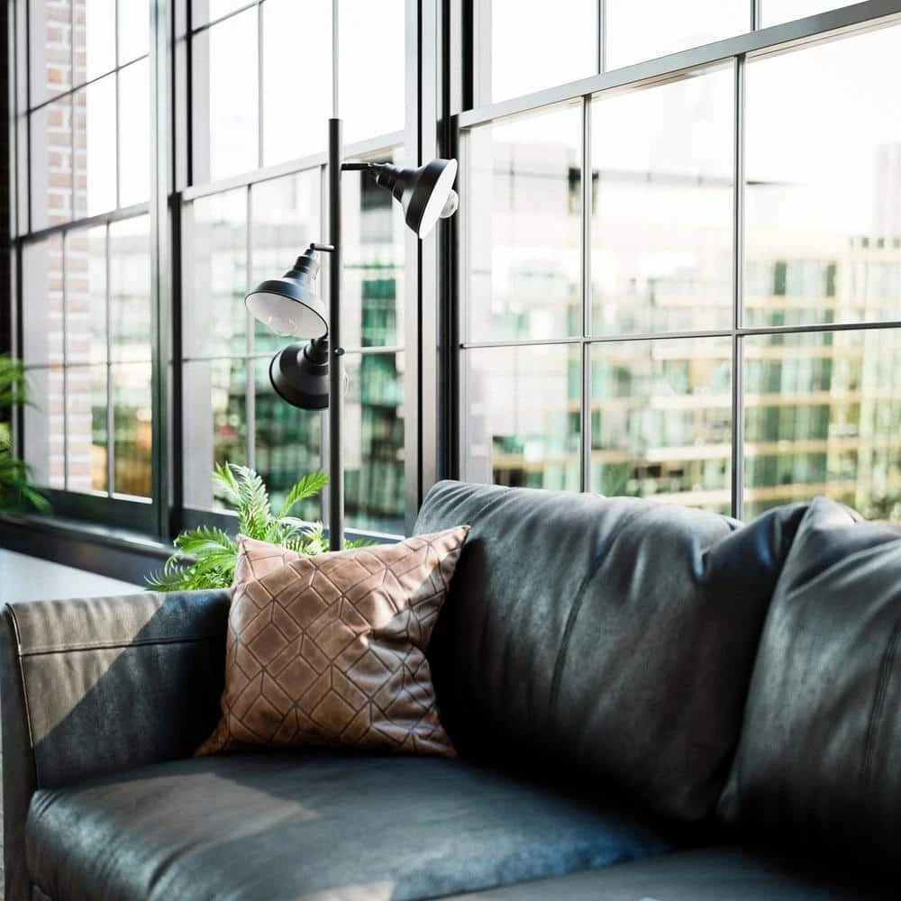 Selsdon 65 in. Black Tree Floor Lamp by Hampton Bay 7 Selsdon 65 in. Black Tree Floor Lamp by Hampton Bay - Image 7