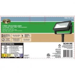 Low Voltage Black Outdoor Integrated LED Landscape Flood Light with 3 levels of intensity by Hampton Bay -Hampton Bay Sales black hampton bay landscape flood lights hd33680bk 4f 1000