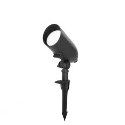 Low Voltage Black LED Landscape Flood Light with Adjustable Light Color and Adjustable Beam Angle by Hampton Bay