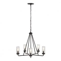 Bainbridge 24 in. 5-Light Black Outdoor Urban Industrial Chandelier with Clear Glass Shades by Hampton Bay 13 Bainbridge 24 in. 5-Light Black Outdoor Urban Industrial Chandelier with Clear Glass Shades by Hampton Bay -Hampton Bay Sales black hampton bay outdoor chandeliers 1045hbbldi 40 1000