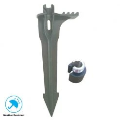 Black Replacement Stake with Adapter by Hampton Bay -Hampton Bay Sales black hampton bay outdoor lighting accessories iwh2571w 66 1000