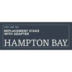 Black Replacement Stake with Adapter by Hampton Bay -Hampton Bay Sales black hampton bay outdoor lighting accessories iwh2571w c3 1000
