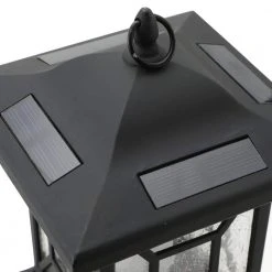 Solar 9.7 Lumens Black Outdoor Integrated LED Diamond Shepard Hook Lantern Landscape Path Light (2-Pack) by Hampton Bay 12 Solar 9.7 Lumens Black Outdoor Integrated LED Diamond Shepard Hook Lantern Landscape Path Light (2-Pack) by Hampton Bay -Hampton Bay Sales black hampton bay path lights 27929 40 1000
