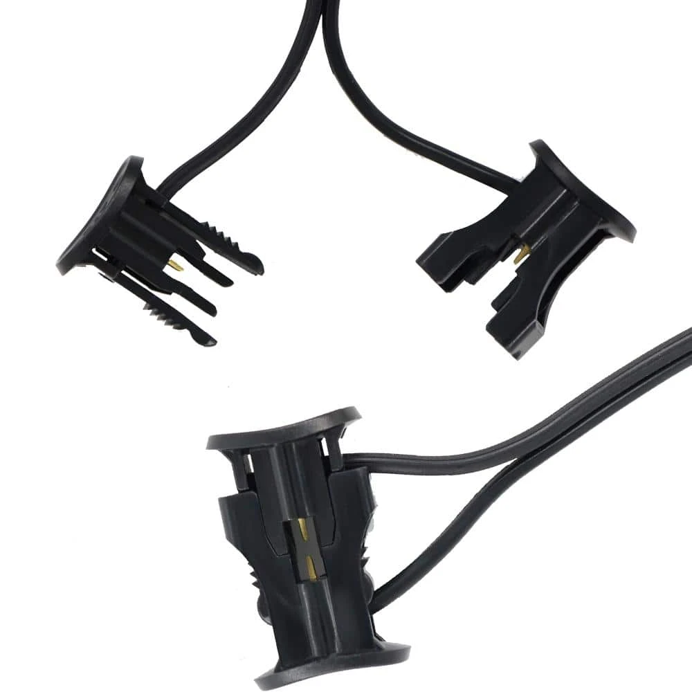 Anderson Low Voltage 50 Lumens Black Integrated LED Path Light with Seeded Glass and Vintage Style Bulb by Hampton Bay 7 Anderson Low Voltage 50 Lumens Black Integrated LED Path Light with Seeded Glass and Vintage Style Bulb by Hampton Bay - Image 7