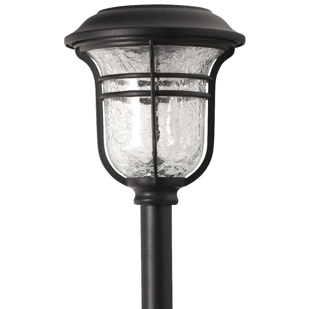 Jefferson Solar 10 Lumens Black Integrated LED 3000K Warm White Landscape Path Light (10-Pack); Weather/Rust Resistant by Hampton Bay 6 Jefferson Solar 10 Lumens Black Integrated LED 3000K Warm White Landscape Path Light (10-Pack); Weather/Rust Resistant by Hampton Bay - Image 6