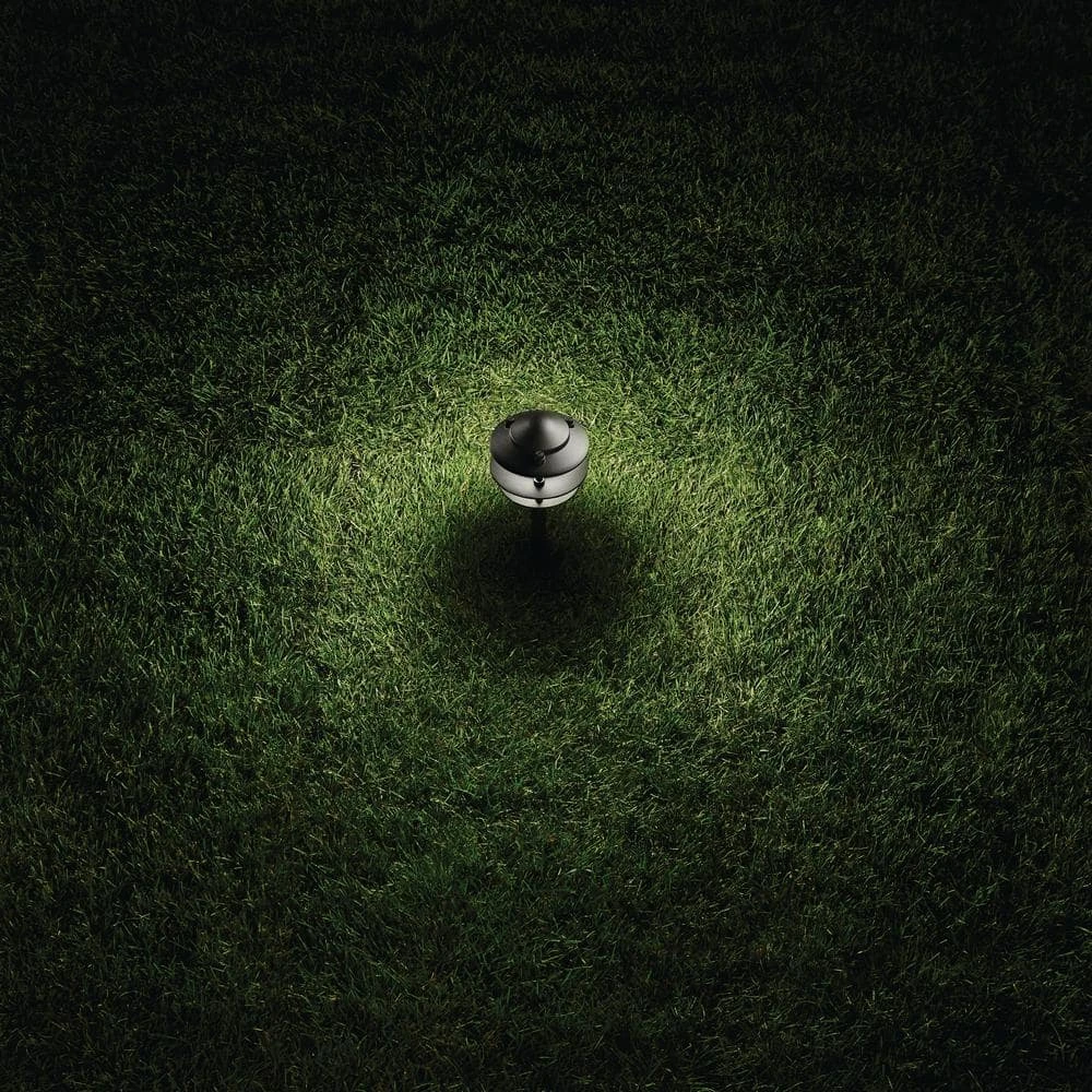 Elmore Low Voltage Black Outdoor Integrated LED 3-Tier Metal Landscape Path Light with Frosted Plastic Lens by Hampton Bay 8 Elmore Low Voltage Black Outdoor Integrated LED 3-Tier Metal Landscape Path Light with Frosted Plastic Lens by Hampton Bay - Image 8