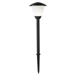 Lamar Park Low Voltage Black Integrated LED Path Lights with Easy Clip Connectors (6-Pack) by Hampton Bay -Hampton Bay Sales black hampton bay path lights l08207 1d 1000