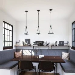 Stratton 1-Light Black Mini Pendant with No Shade by Hampton Bay -Hampton Bay Sales black hampton bay pendant lights hdp00006 c3 1000