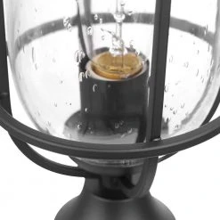 Turner 1-Light Post Mount Matte Black by Hampton Bay 19 Turner 1-Light Post Mount Matte Black by Hampton Bay -Hampton Bay Sales black hampton bay post light sets 44883 1f 1000