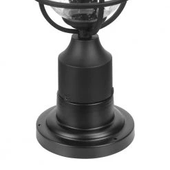 Turner 1-Light Post Mount Matte Black by Hampton Bay 20 Turner 1-Light Post Mount Matte Black by Hampton Bay -Hampton Bay Sales black hampton bay post light sets 44883 44 1000