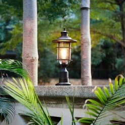 Turner 1-Light Post Mount Matte Black by Hampton Bay 17 Turner 1-Light Post Mount Matte Black by Hampton Bay -Hampton Bay Sales black hampton bay post light sets 44883 c3 1000