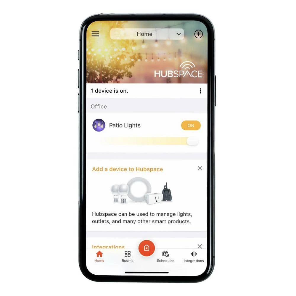 Outdoor/Indoor 24 ft. Smart Hubspace Plug-in Edison Bulb RGBW Color Changing LED String Light (12-Bulb) by Hampton Bay 12 Outdoor/Indoor 24 ft. Smart Hubspace Plug-in Edison Bulb RGBW Color Changing LED String Light (12-Bulb) by Hampton Bay - Image 12