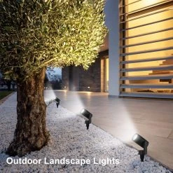 Low Voltage Black LED Spotlight with Smart Hubspace App Control (3-Pack) by Hampton Bay 14 Low Voltage Black LED Spotlight with Smart Hubspace App Control (3-Pack) by Hampton Bay -Hampton Bay Sales black hampton bay smart outdoor lighting l08557 40 1000