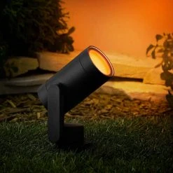 Low Voltage Black LED Spotlight with Smart Hubspace App Control (3-Pack) by Hampton Bay 16 Low Voltage Black LED Spotlight with Smart Hubspace App Control (3-Pack) by Hampton Bay -Hampton Bay Sales black hampton bay smart outdoor lighting l08557 66 1000