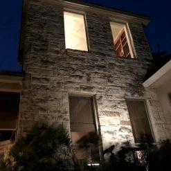 Solar Black Outdoor Integrated LED Landscape Wall Wash Spot Light by Hampton Bay -Hampton Bay Sales black hampton bay spotlights 49975 1d 1000