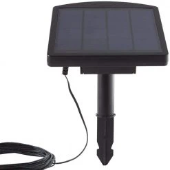 Solar 50 Lumens Black Integrated LED Spotlight with Remote Panel (3-Pack); Weather/Water/Rust Resistant by Hampton Bay 18 Solar 50 Lumens Black Integrated LED Spotlight with Remote Panel (3-Pack); Weather/Water/Rust Resistant by Hampton Bay -Hampton Bay Sales black hampton bay spotlights 91950 76 1000