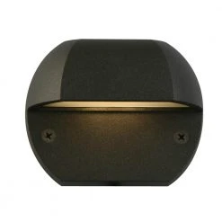 Low-Voltage Black Outdoor Integrated LED Surface Mount Light by Hampton Bay -Hampton Bay Sales black hampton bay stair lights iyr2601l 2 66 1000
