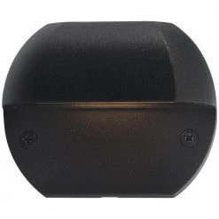 Low-Voltage Black Outdoor Integrated LED Surface Mount Light by Hampton Bay -Hampton Bay Sales black hampton bay stair lights iyr2601l 2 a0 1000