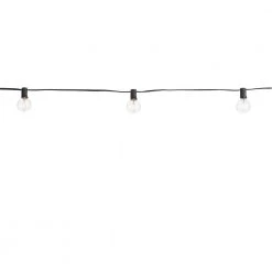 Outdoor 25 ft. Plug-in Globe LED G40 Bulb String-Light (25-Bulbs) by Hampton Bay -Hampton Bay Sales black hampton bay string lights mypc 025l 0 8 1d 1000