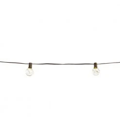 Outdoor/Indoor 12 ft. Plug-In LED G40 Copper Fairy String Light (2-Pack) by Hampton Bay -Hampton Bay Sales black hampton bay string lights nxt sl9507 2pk 40 1000