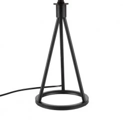 Higgins 23.75 in. Black Tripod Table Lamp with Round Base by Hampton Bay -Hampton Bay Sales black hampton bay table lamps 24121 000 1d 1000