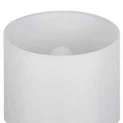 Higgins 23.75 in. Black Tripod Table Lamp with Round Base by Hampton Bay -Hampton Bay Sales black hampton bay table lamps 24121 000 1f 1000