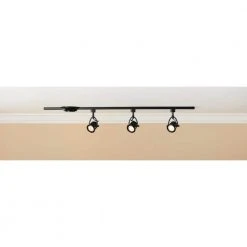 3-Light Retro 44 in. Black Linear Track Lighting Kit by Hampton Bay 9 3-Light Retro 44 in. Black Linear Track Lighting Kit by Hampton Bay -Hampton Bay Sales black hampton bay track lighting kits 804819 1f 1000