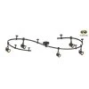 10 ft. 5-Light Black Flexible Track Lighting Starter Kit by Hampton Bay