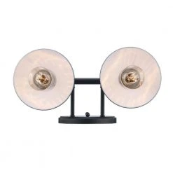 Glenhurst 2-Light Black Industrial Farmhouse Bathroom Vanity Light Fixture with Metal Shades by Hampton Bay 19 Glenhurst 2-Light Black Industrial Farmhouse Bathroom Vanity Light Fixture with Metal Shades by Hampton Bay -Hampton Bay Sales black hampton bay vanity lighting hd 8002 bk 1f 1000