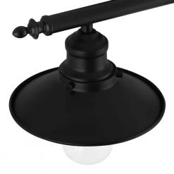 Glenhurst 2-Light Black Industrial Farmhouse Bathroom Vanity Light Fixture with Metal Shades by Hampton Bay 14 Glenhurst 2-Light Black Industrial Farmhouse Bathroom Vanity Light Fixture with Metal Shades by Hampton Bay -Hampton Bay Sales black hampton bay vanity lighting hd 8002 bk a0 1000