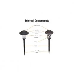 10 Lumens Solar 2-Tone Bronze and Warm Wood LED Landscape Pathway Light Set (4-Pack) by Hampton Bay 12 10 Lumens Solar 2-Tone Bronze and Warm Wood LED Landscape Pathway Light Set (4-Pack) by Hampton Bay -Hampton Bay Sales bronze and warm wood finish hampton bay path lights nxt p7100 13 d4 1000