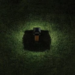 Solar 4 in. x 4 in. Bronze Outdoor Integrated LED Deck Post Light with 6 in. x 6 in. Adapter (2-Pack) by Hampton Bay -Hampton Bay Sales bronze hampton bay deck post lights 47577 4f 1000