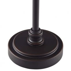 18.25 in. Oil Rubbed Bronze Counter Balance Desk Lamp with LED Bulb Included by Hampton Bay -Hampton Bay Sales bronze hampton bay desk lamps 22168 001 1d 1000