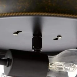 2-Light 13 in. Bronze Flush Mount Ceiling Light by Hampton Bay -Hampton Bay Sales bronze hampton bay flush mount lights 21093 000 66 1000