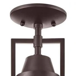 Wilhelm 12 in. 1-Light Bronze Farmhouse Semi-Flush Mount Kitchen Ceiling Light Fixture by Hampton Bay 10 Wilhelm 12 in. 1-Light Bronze Farmhouse Semi-Flush Mount Kitchen Ceiling Light Fixture by Hampton Bay -Hampton Bay Sales bronze hampton bay flush mount lights dc c4927 12 bz 1d 1000
