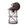 Wakefield 1-Light Bronze Outdoor Wall Lantern Sconce by Hampton Bay