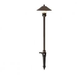 Pearson Low-Voltage Bronze Outdoor Integrated LED Landscape Path Light and Flood Light Kit (8-Pack) by Hampton Bay -Hampton Bay Sales bronze hampton bay path lights iwv6628l 40 1000